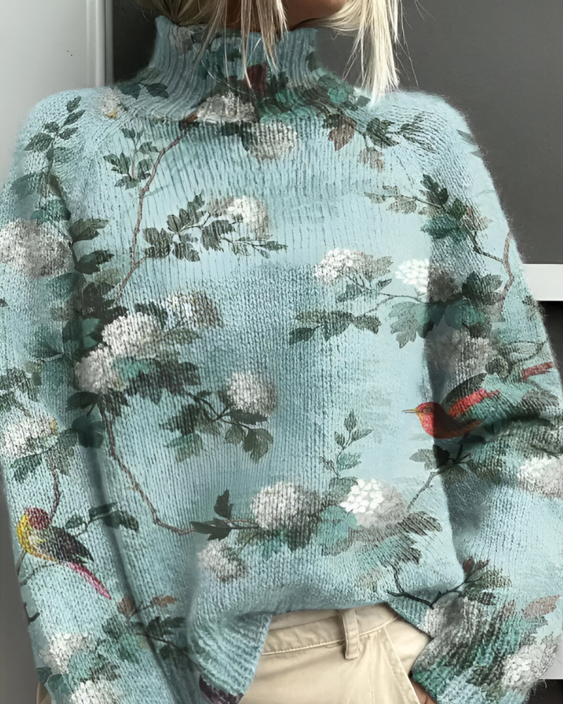 Edda™ | Pull Graphique Décontracté Tricoté