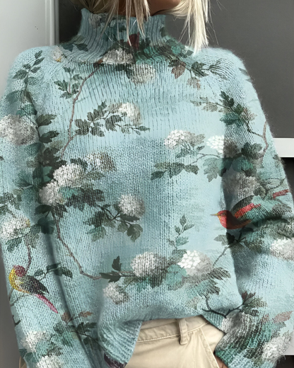 Edda™ | Pull Graphique Décontracté Tricoté