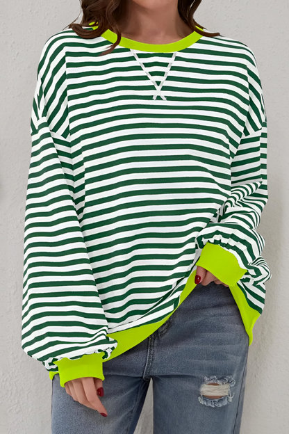 Mae™ | Sweat-shirt rayé