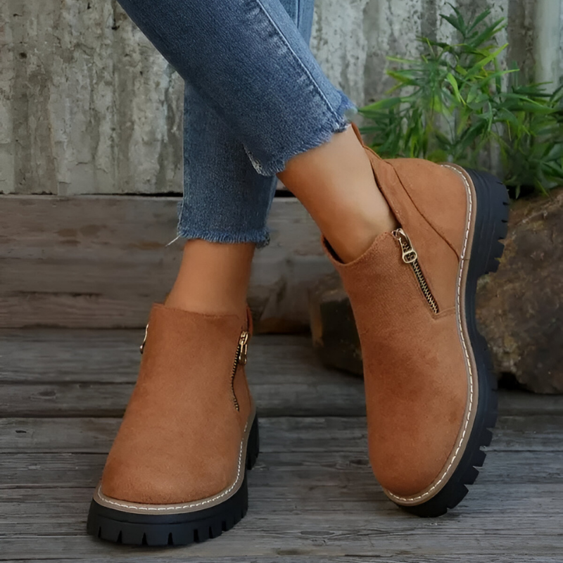 Leni™ | Bottines modernes avec semelle épaisse