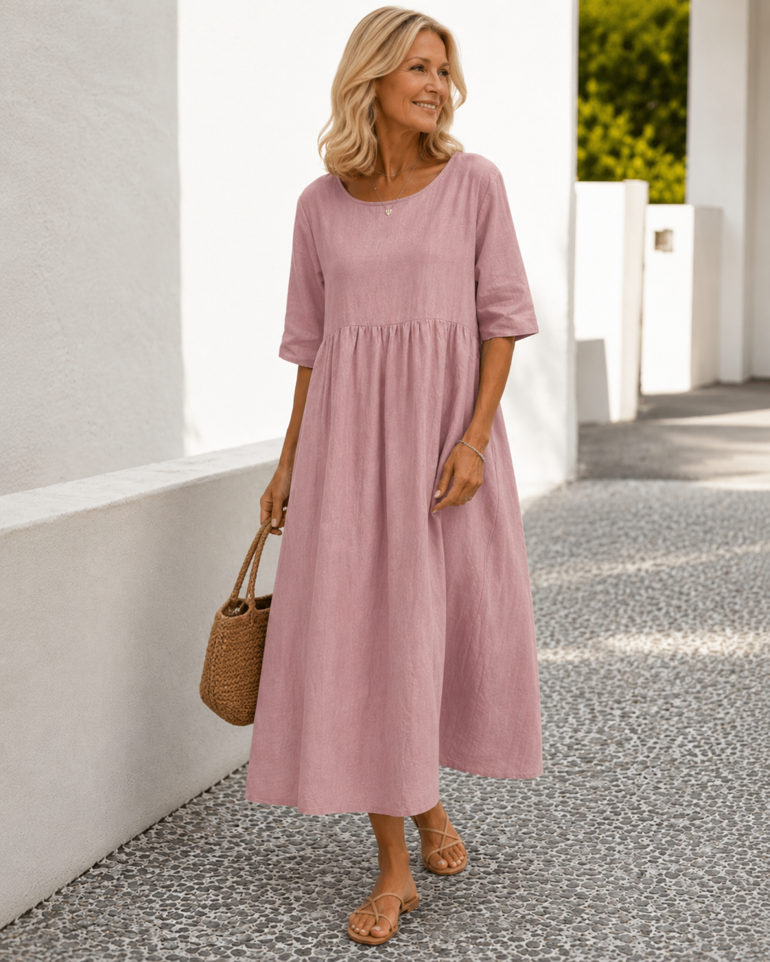 Lina™ | Robe confortable qui camoufle le ventre
