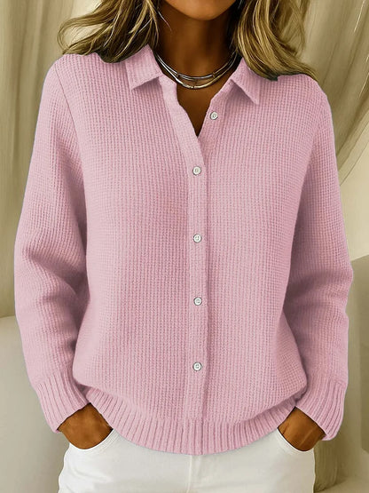 Nina™ | Pull Tricoté avec Col