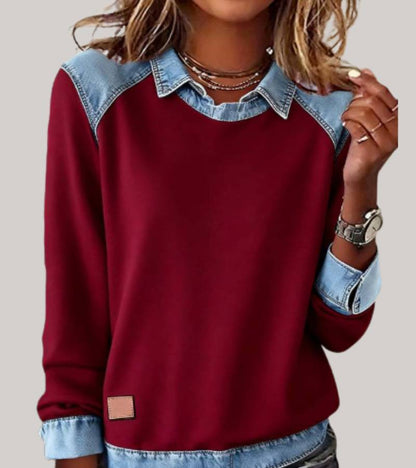 Nomi™ | Pull en Denim Confortable