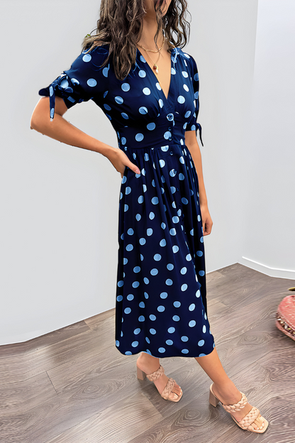 Noria™ | Robe à pois élégante