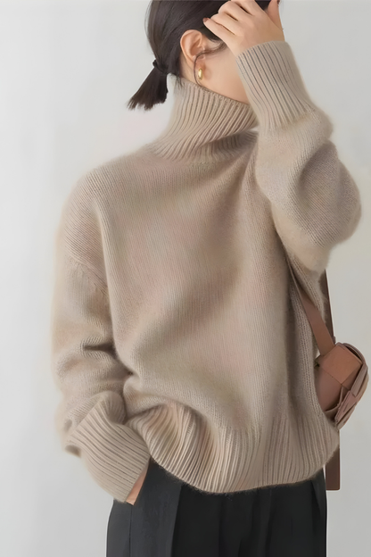 Elyn™ | Pull Col Roulé Tricoté