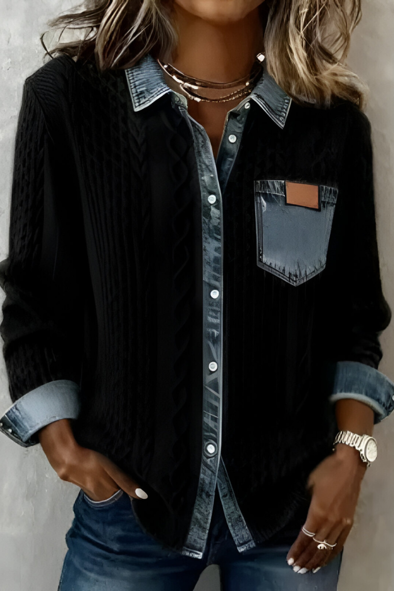 Selo™ | Chemisier En Denim Confortable