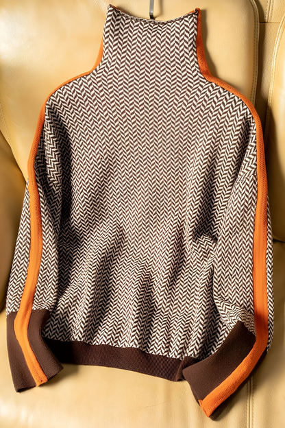 Nila™ | Pull décontracté tendance avec col montant