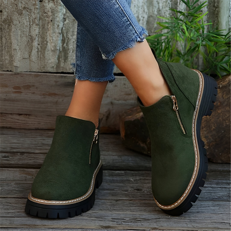 Leni™ | Bottines modernes avec semelle épaisse