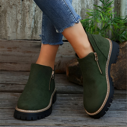 Leni™ | Bottines modernes avec semelle épaisse
