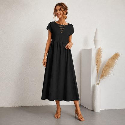 Delphine™ | Robe Maxi Gainante Avec Poches