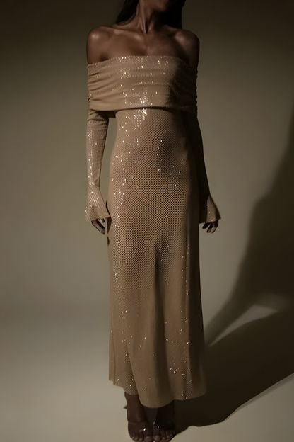 Nareen™ | Robe maxi scintillante raffinée