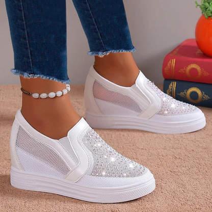 Nadja™ | Baskets Cristallines à la Mode pour Femmes