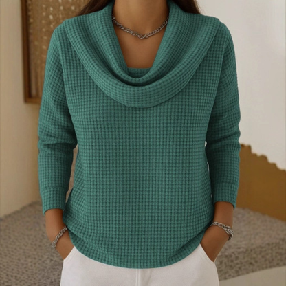 Neri™ | Pull Tricot Waffle Doux