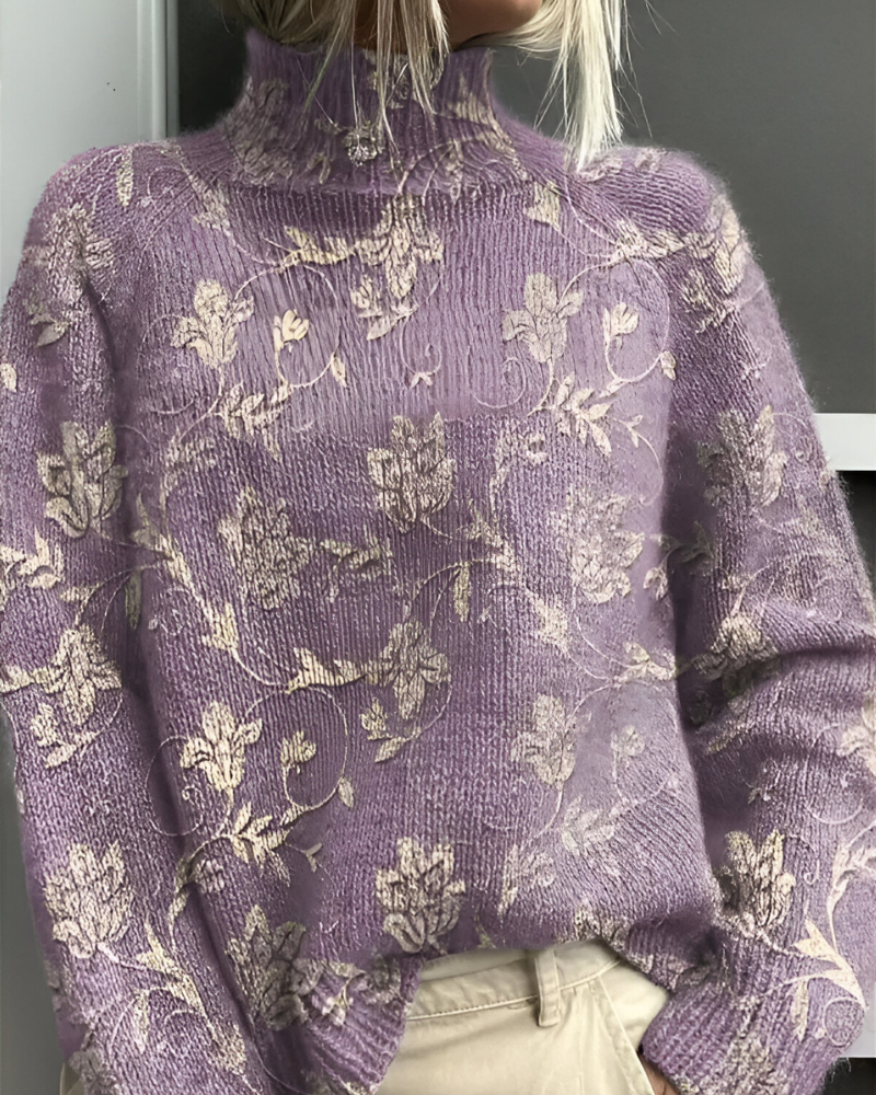 Edda™ | Pull Graphique Décontracté Tricoté