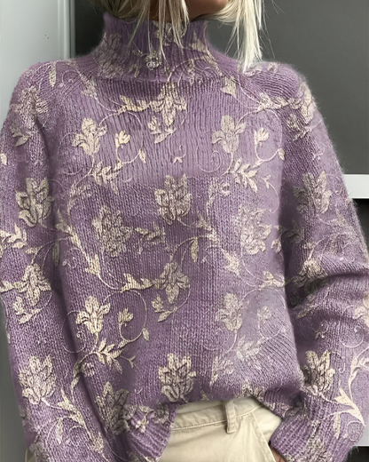 Edda™ | Pull Graphique Décontracté Tricoté