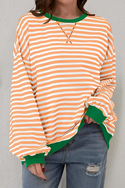 Mae™ | Sweat-shirt rayé