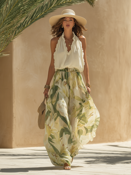 Sena™ | Ensemble Maxi Fleurs Élégant