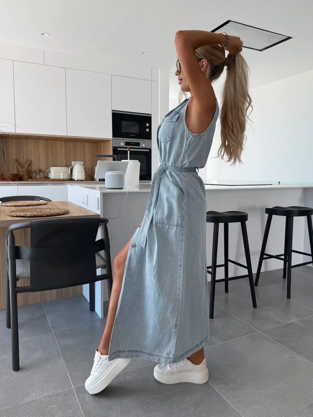 Lois™ | Robe Maxi en Jean