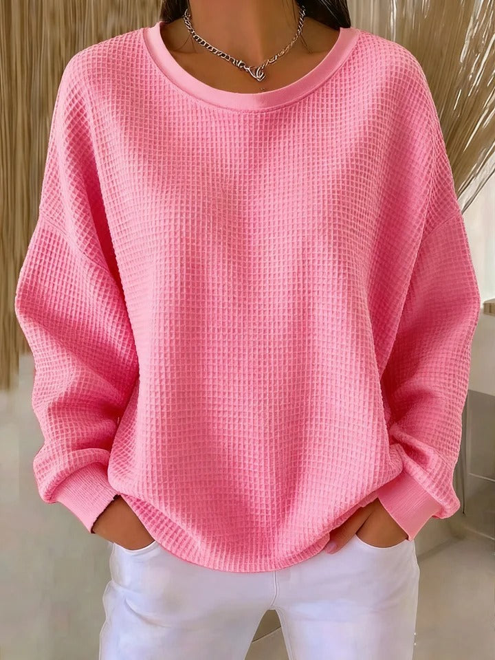 Sari™ | Pull Décontracté à Maille Texturée