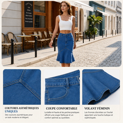 Ivessa™ | Jupe Taille Haute Gainante