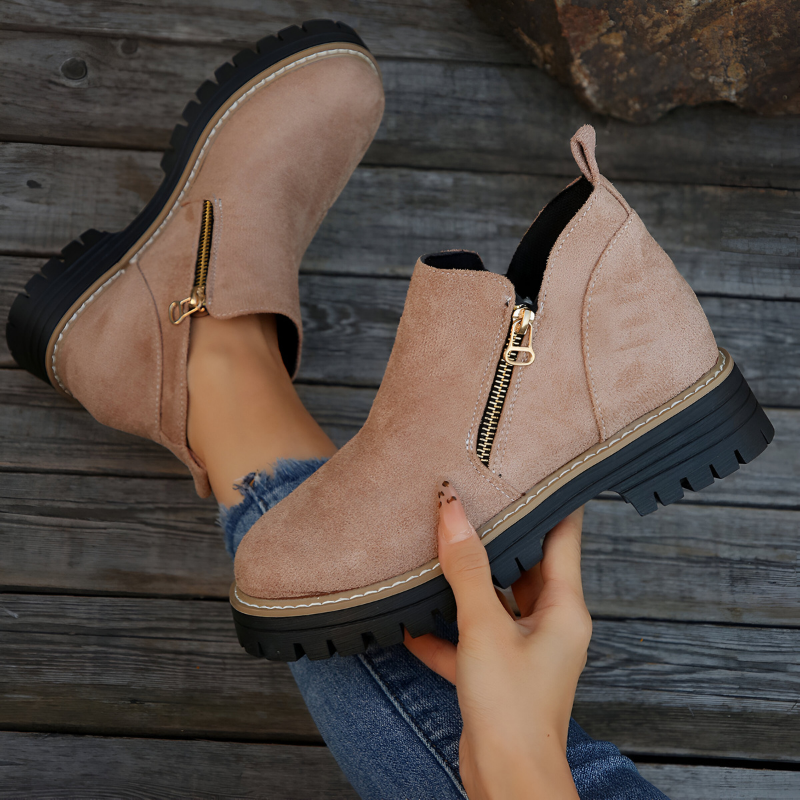 Leni™ | Bottines modernes avec semelle épaisse