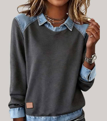 Nomi™ | Pull en Denim Confortable