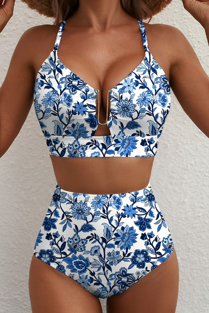 Fenna™ | Ensemble de Bikini à Carreaux Moderne