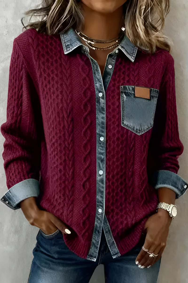 Selo™ | Chemisier En Denim Confortable
