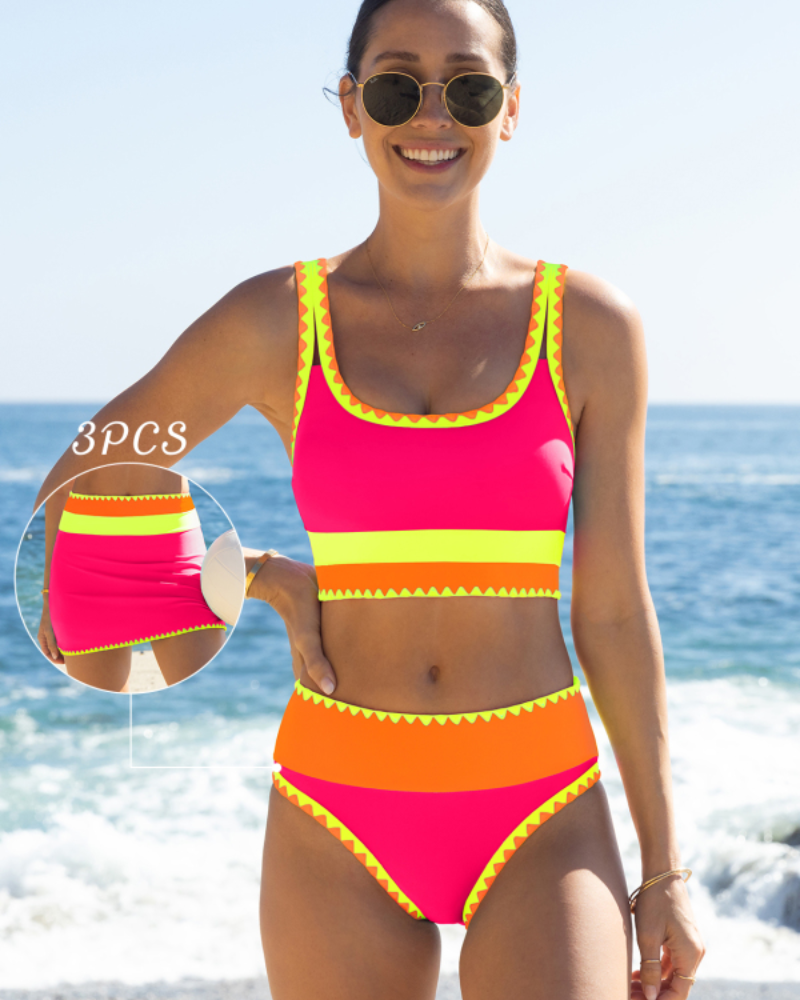 Kiki™ | Bikini contrôle du ventre 3 pièces