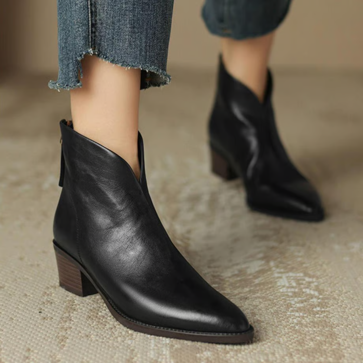 Eirae™ | Bottines en cuir modernes