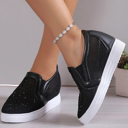 Nadja™ | Baskets Cristallines à la Mode pour Femmes