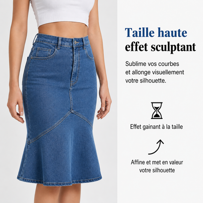 Ivessa™ | Jupe Taille Haute Gainante
