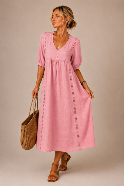 Isabelle™ | Robe Gainante avec Bouton