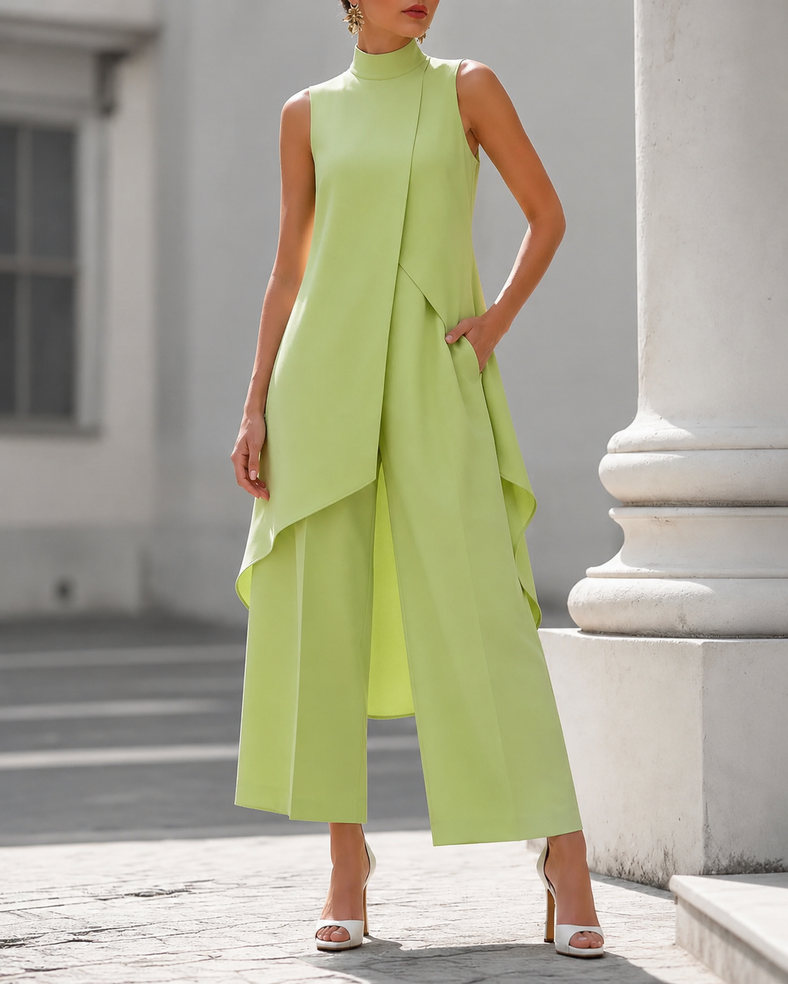 Fanny™ | Jumpsuit élégante qui camoufle le ventre