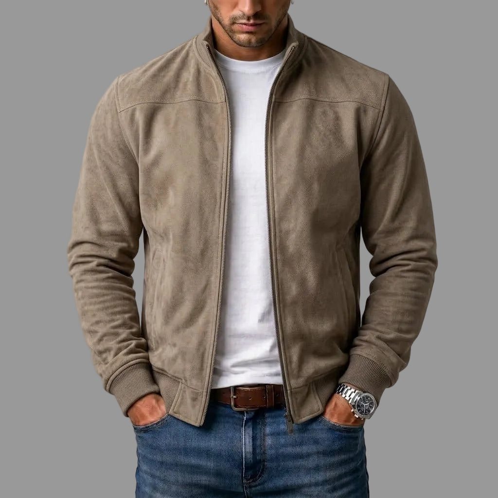 Hugo™ | Veste bomber en suédine classique 2