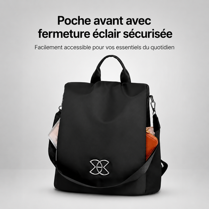 Élodie™ | Sac à dos élégant anti-vol avec fermeture éclair cachée