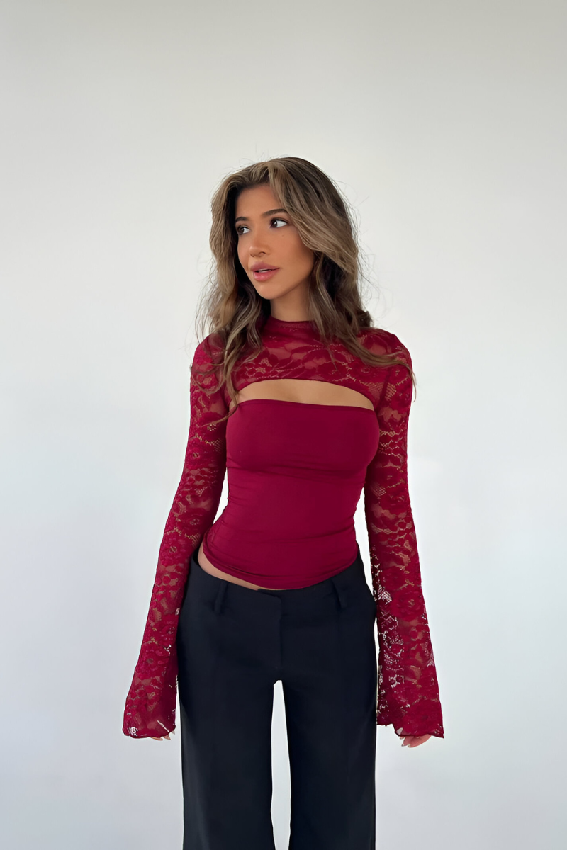 Liora™ | Ensemble Transparent Élégant