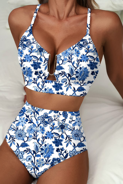 Fenna™ | Ensemble de Bikini à Carreaux Moderne