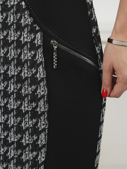 Lysa™ | Robe Midi à Motif Élégante