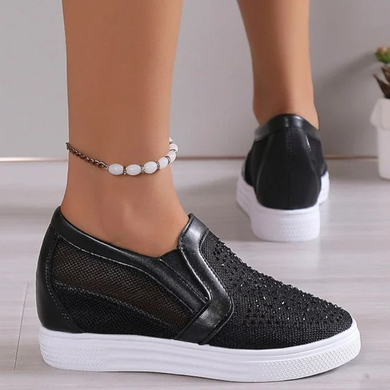 Nadja™ | Baskets Cristallines à la Mode pour Femmes