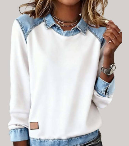 Nomi™ | Pull en Denim Confortable