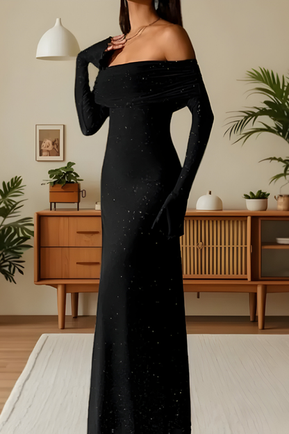 Nareen™ | Robe maxi scintillante raffinée