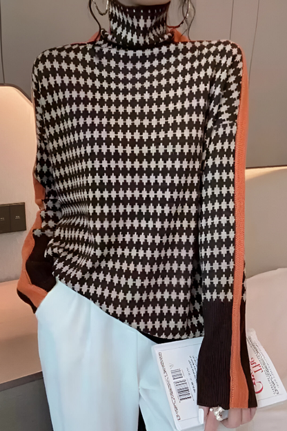 Nila™ | Pull décontracté tendance avec col montant