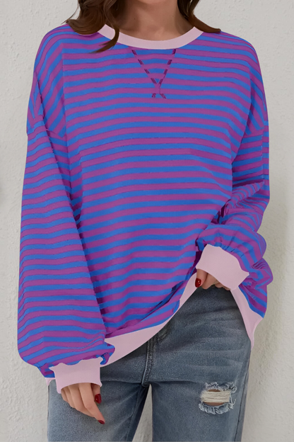 Mae™ | Sweat-shirt rayé