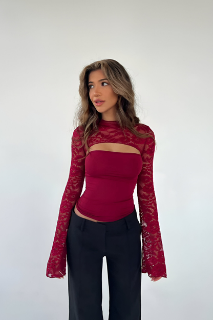 Liora™ | Ensemble Transparent Élégant