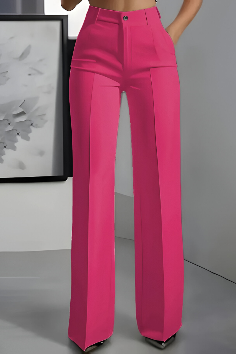 Kiva™ | Pantalon Taille Haute Chic