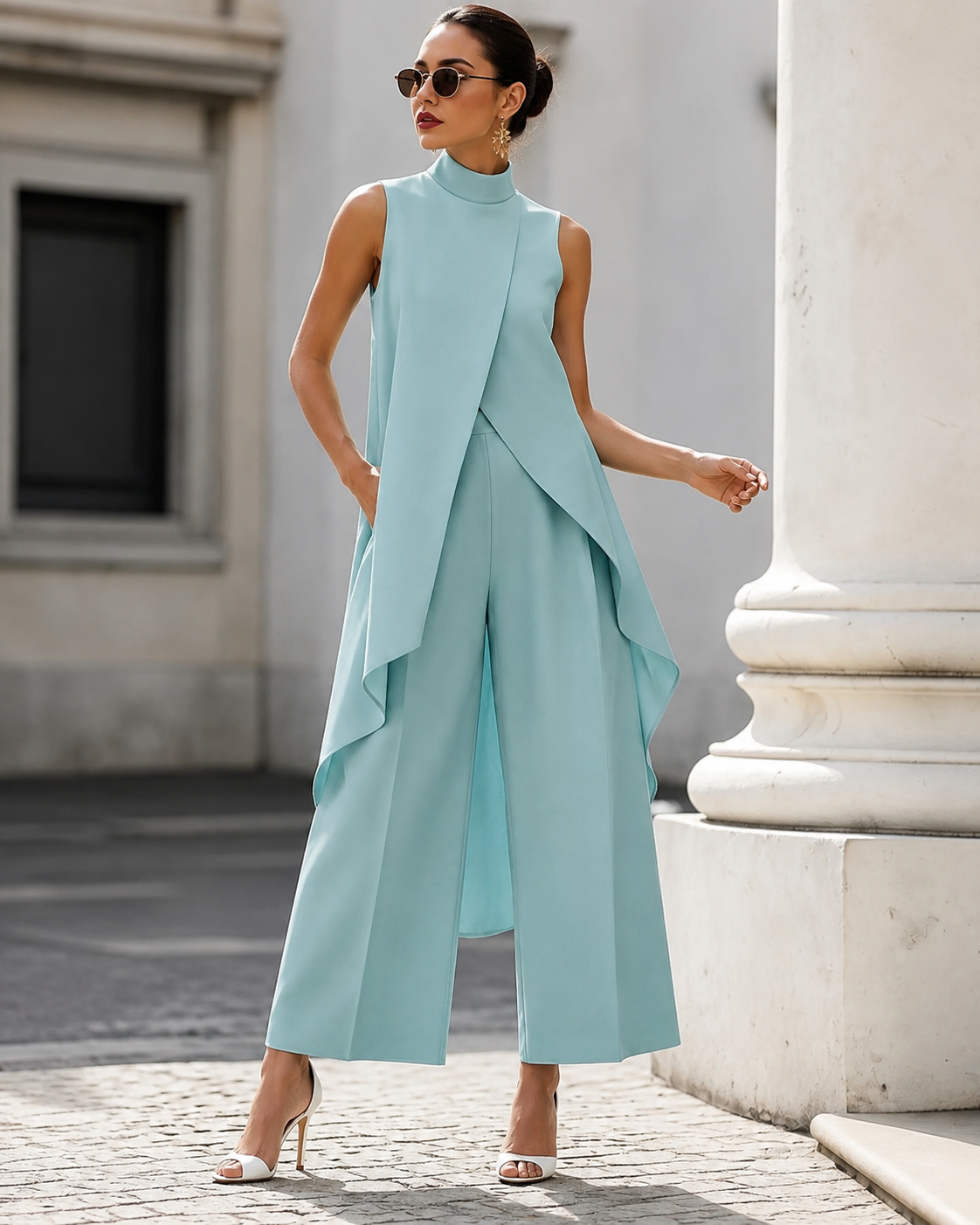 Fanny™ | Jumpsuit élégante qui camoufle le ventre