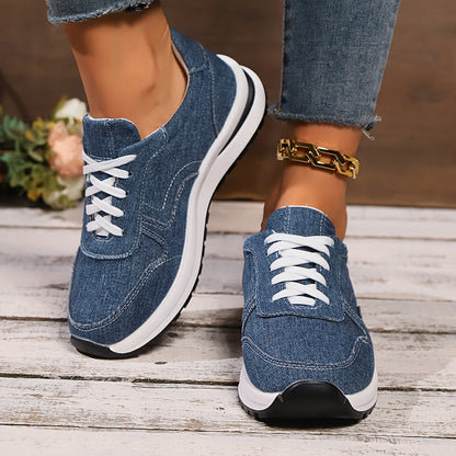 Izzy™ | Baskets Orthopédiques en Denim