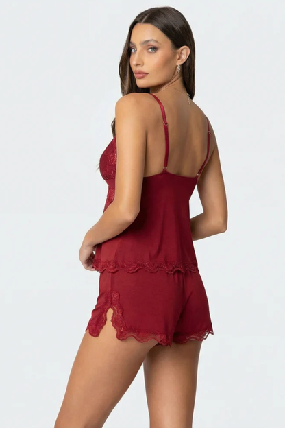 Meya™ | Ensemble de Nuit Élégant en Dentelle