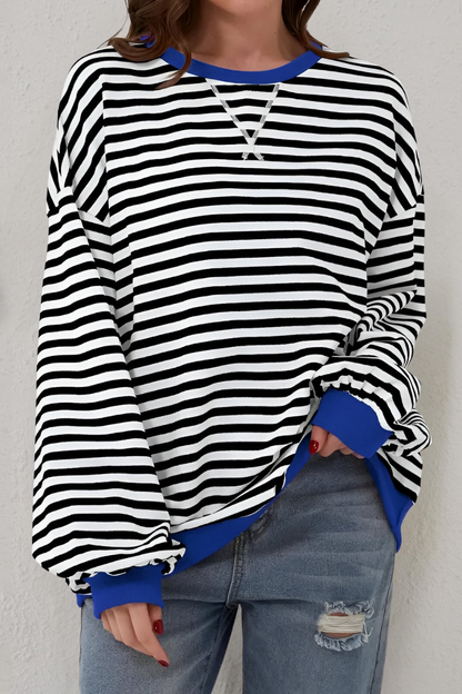 Mae™ | Sweat-shirt rayé